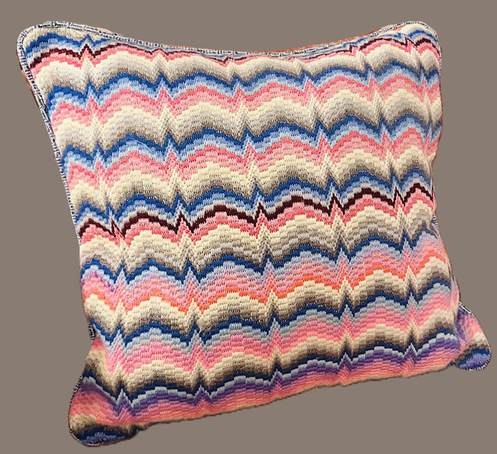 Pink Bargello Pink Bargello